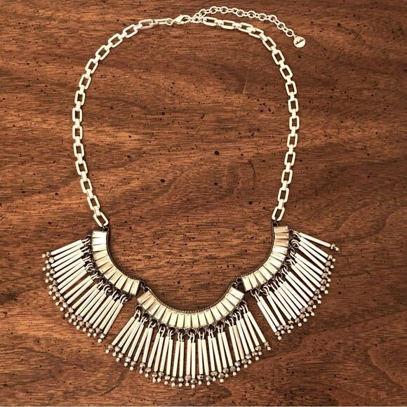 Stella & Dot | Twilight Fringe Necklace | 18” Adjustable - Picture 1 of 3
